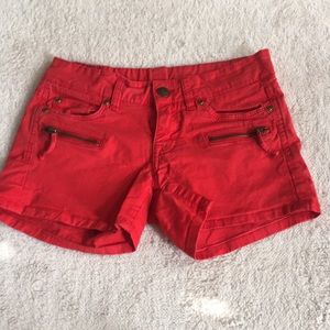 Red LOGG shorts